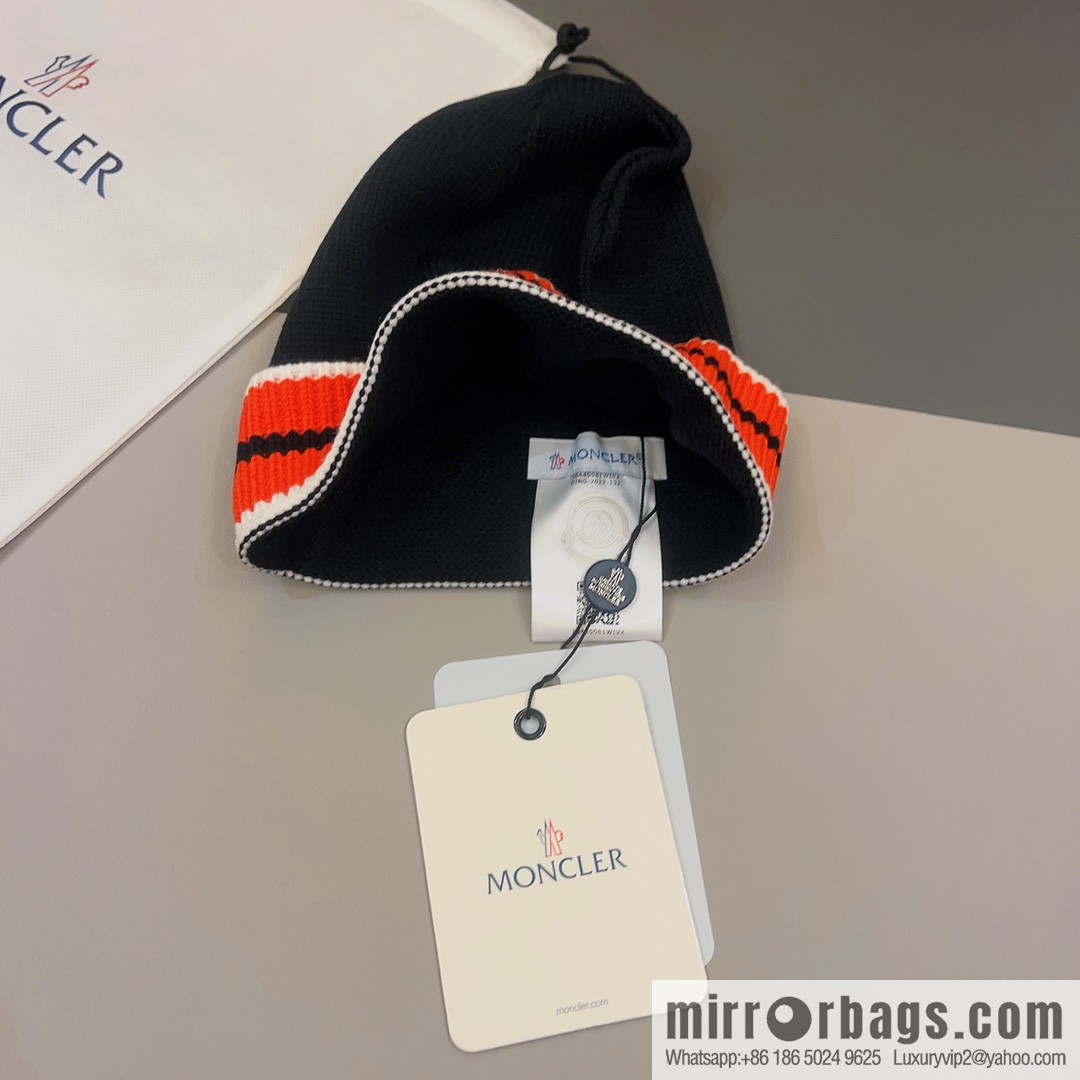 Moncler European and American winter new wool knitted hat
