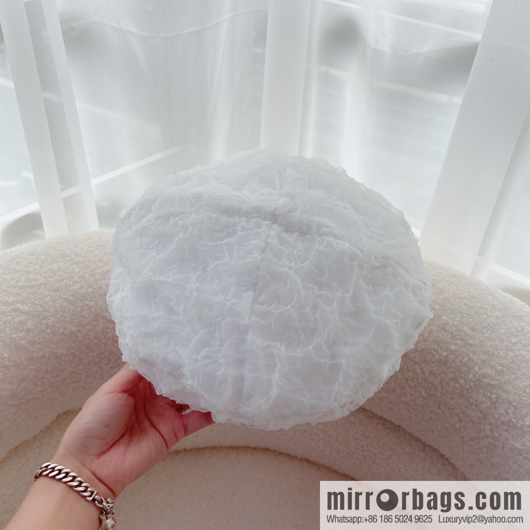 Miumiu autumn mesh fabric beret