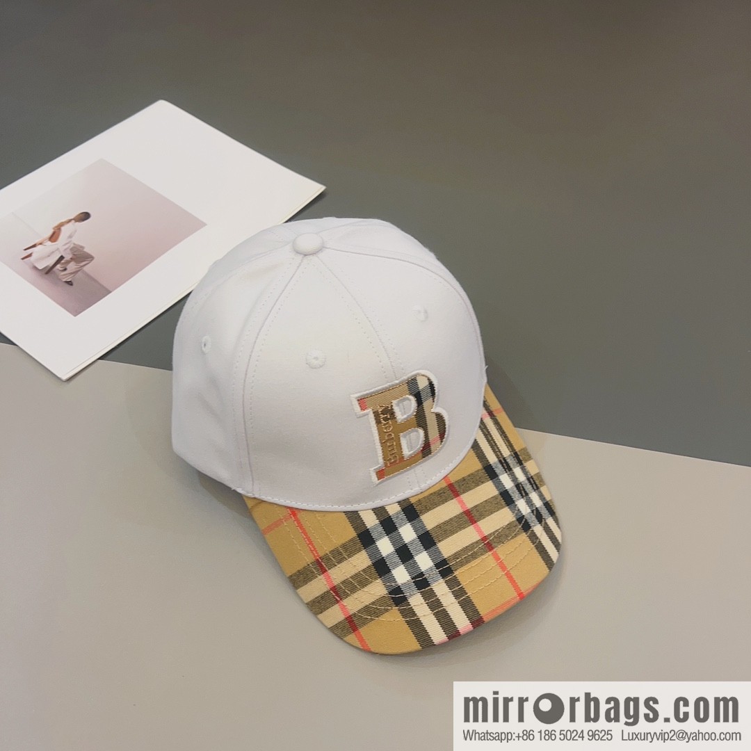 Burberry Classic Plaid Unisex Baseball Cap