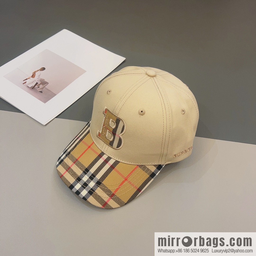 Burberry Classic Plaid Unisex Baseball Cap