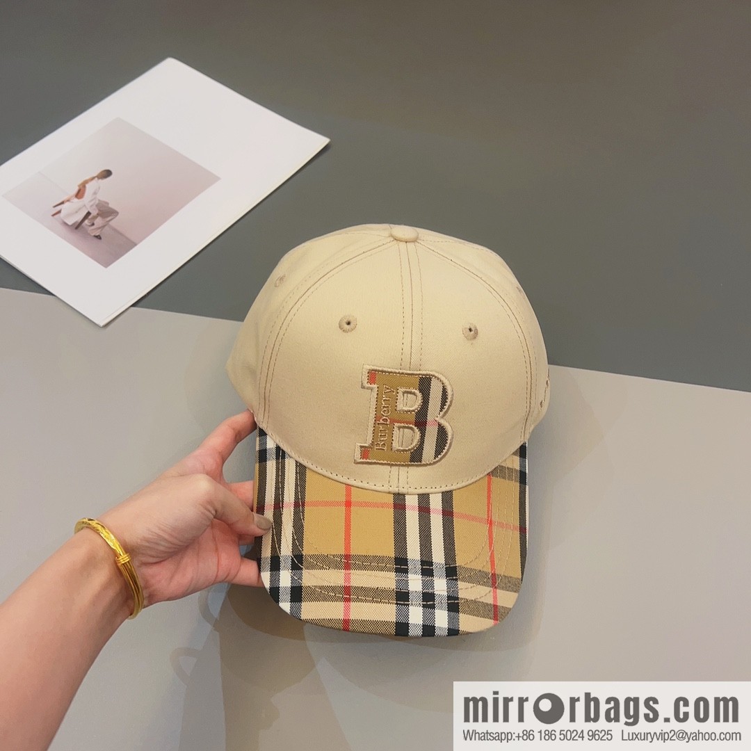 Burberry Classic Plaid Unisex Baseball Cap