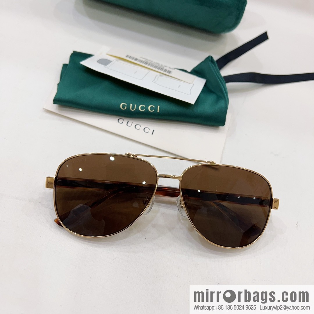 GUCCI Gucci Round Frame Unisex Sunglasses