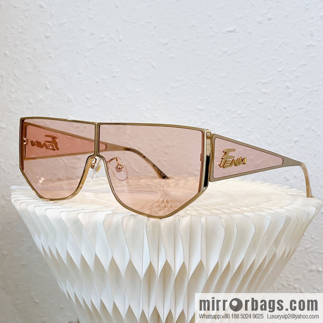 Fendi integrated unisex sunglasses