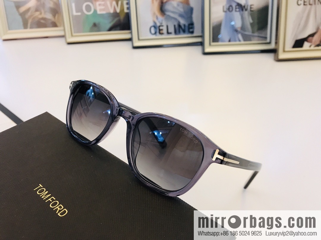 TON FORD Tom Ford Plate Frame Unisex Sunglasses