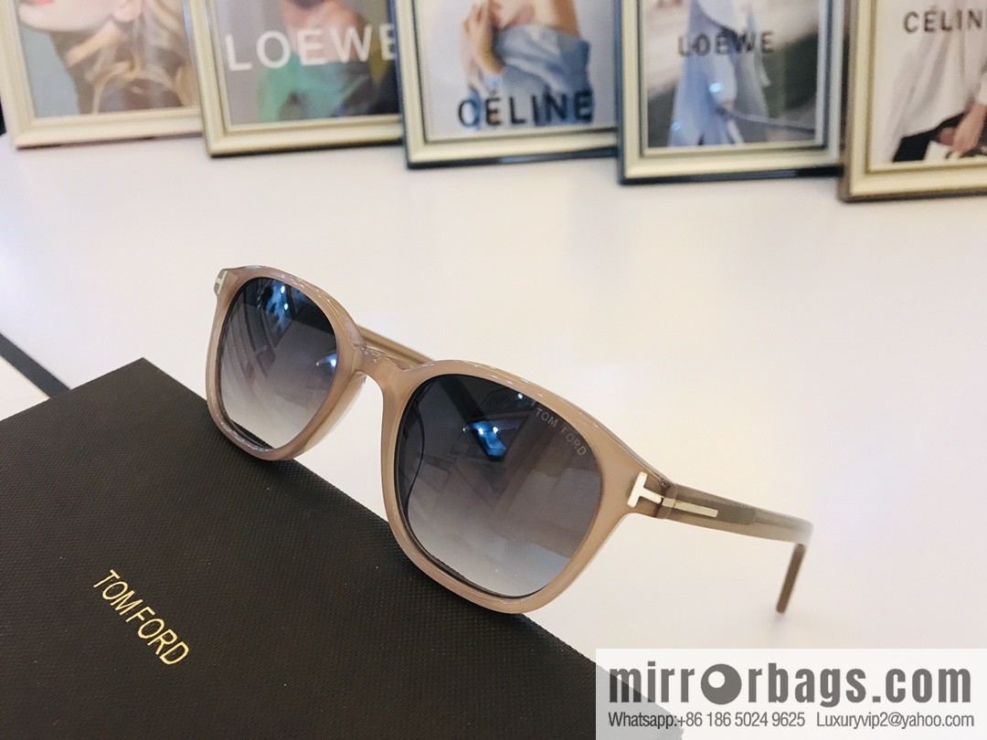 TON FORD Tom Ford Plate Frame Unisex Sunglasses