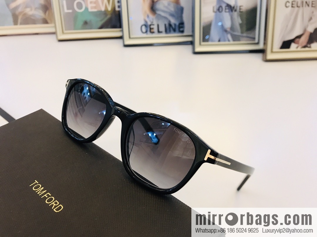 TON FORD Tom Ford Plate Frame Unisex Sunglasses