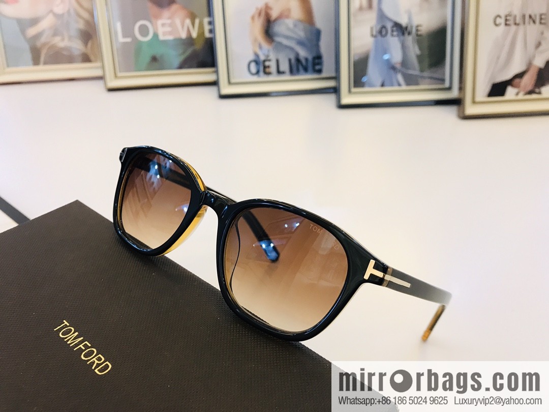 TON FORD Tom Ford Plate Frame Unisex Sunglasses