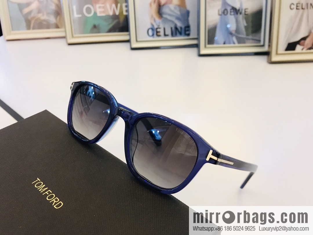 TON FORD Tom Ford Plate Frame Unisex Sunglasses