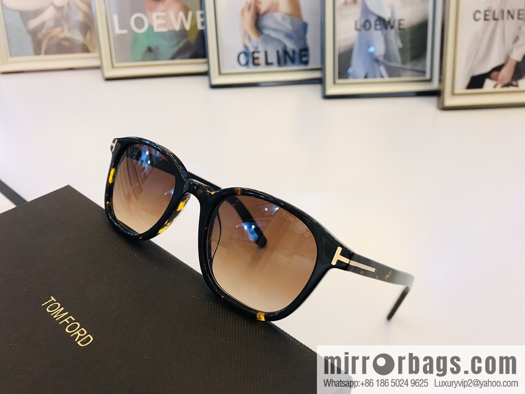 TON FORD Tom Ford Plate Frame Unisex Sunglasses