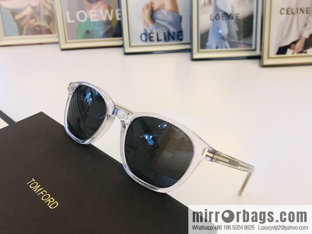 TON FORD Tom Ford Plate Frame Unisex Sunglasses