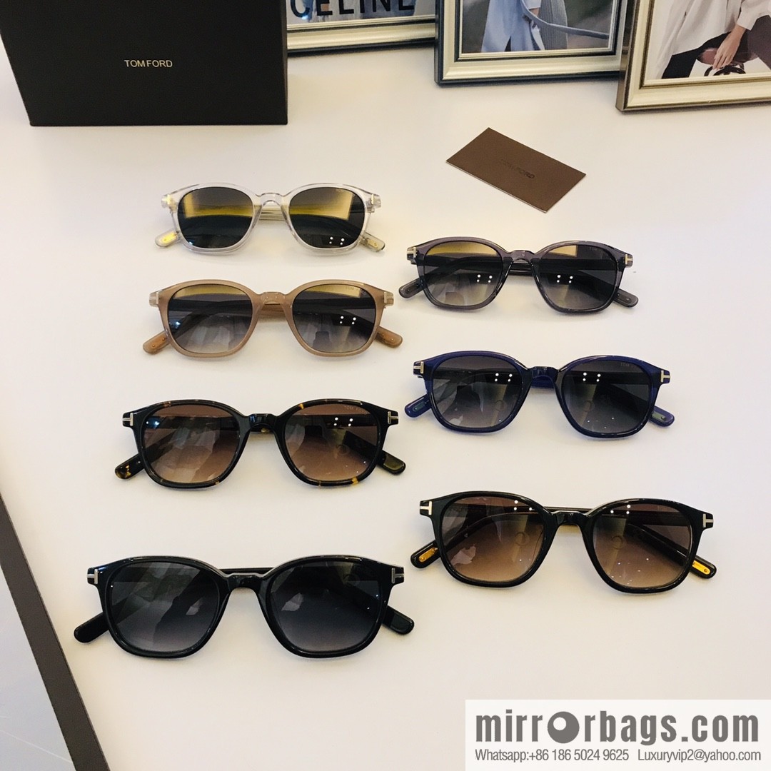 TON FORD Tom Ford Plate Frame Unisex Sunglasses