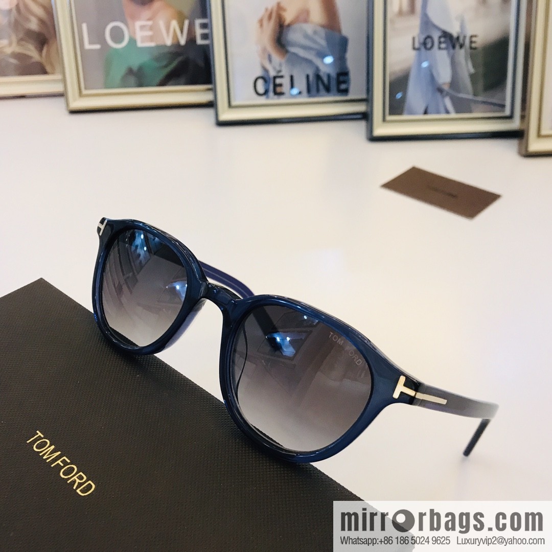 TOM FORD Tom Ford Plate Frame Unisex Sunglasses