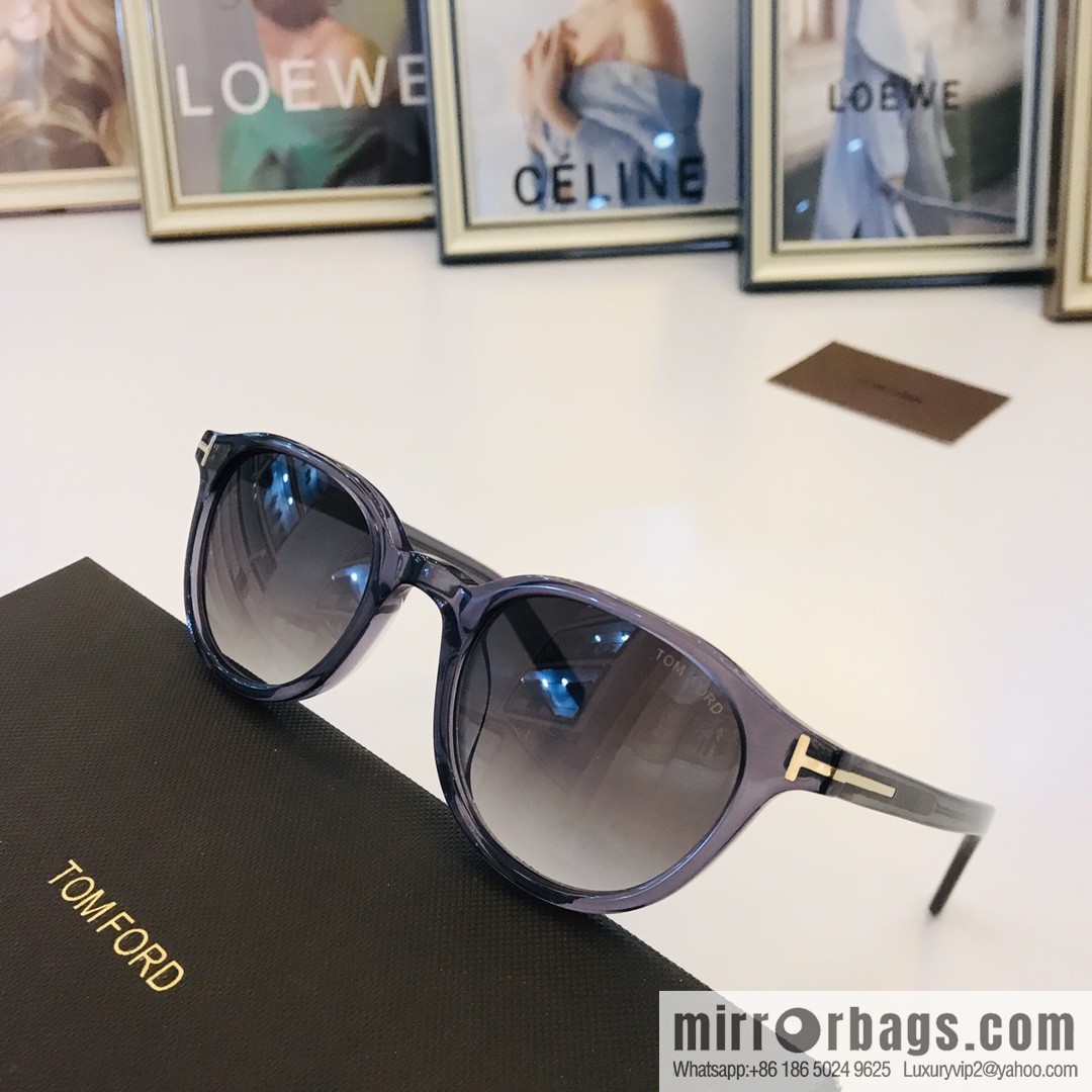 TOM FORD Tom Ford Plate Frame Unisex Sunglasses