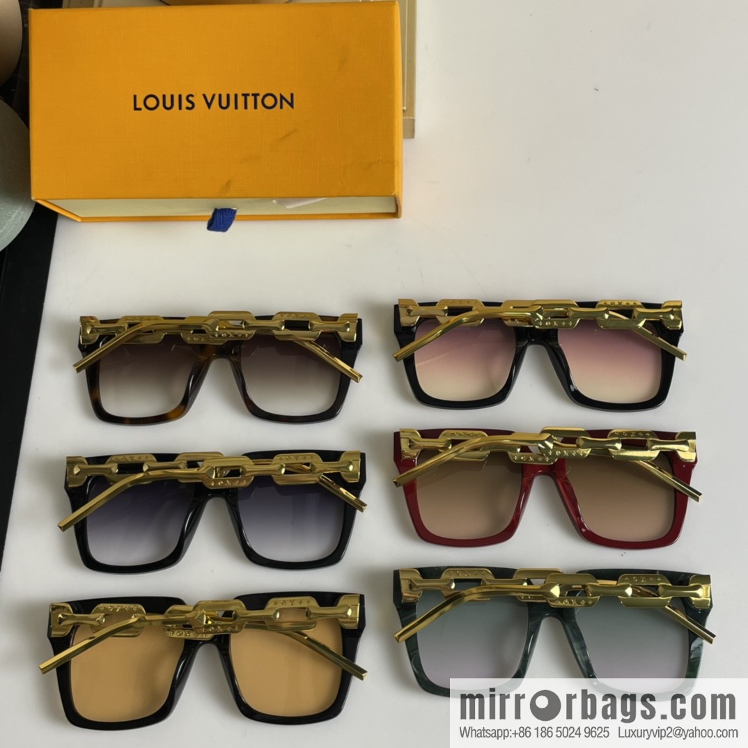 LV Louis Vuitton Large Box Unisex Sunglasses