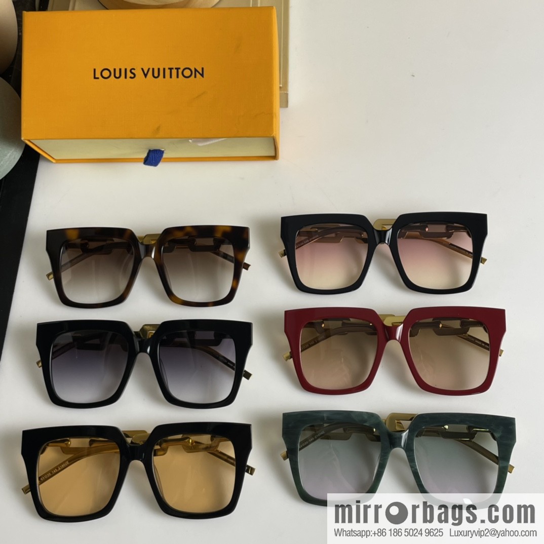 LV Louis Vuitton Large Box Unisex Sunglasses