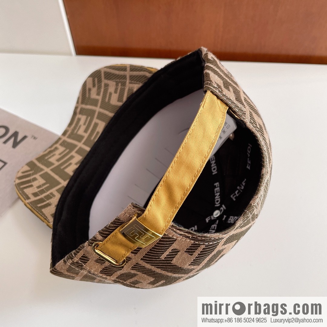 FENDI Fendi 2023 counter new simple baseball cap