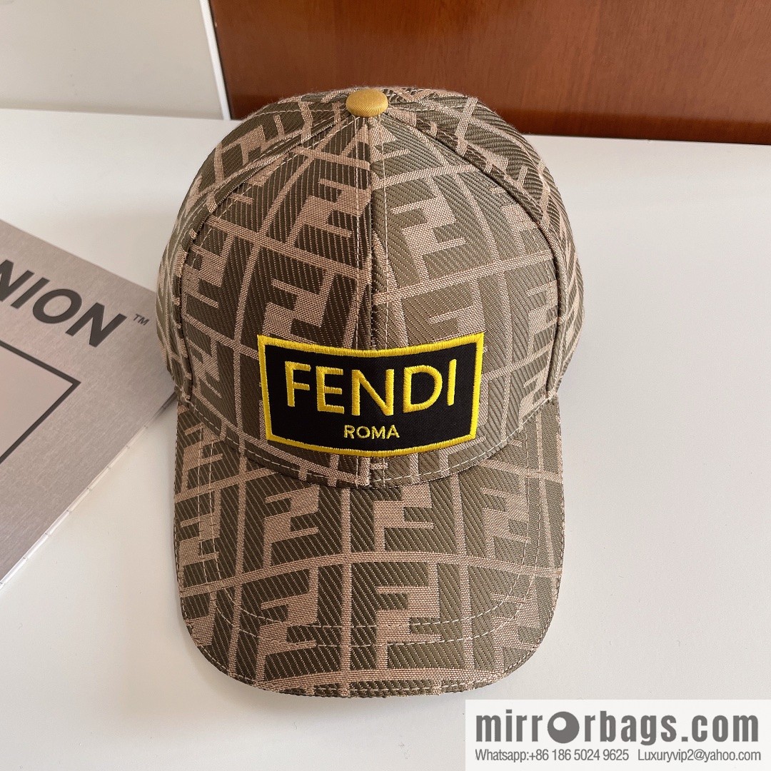FENDI Fendi 2023 counter new simple baseball cap