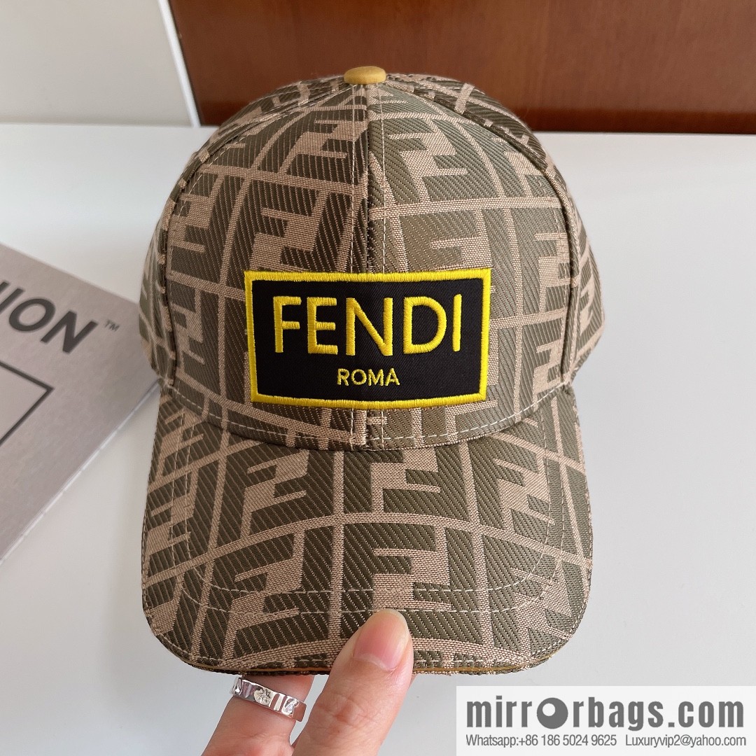 FENDI Fendi 2023 counter new simple baseball cap