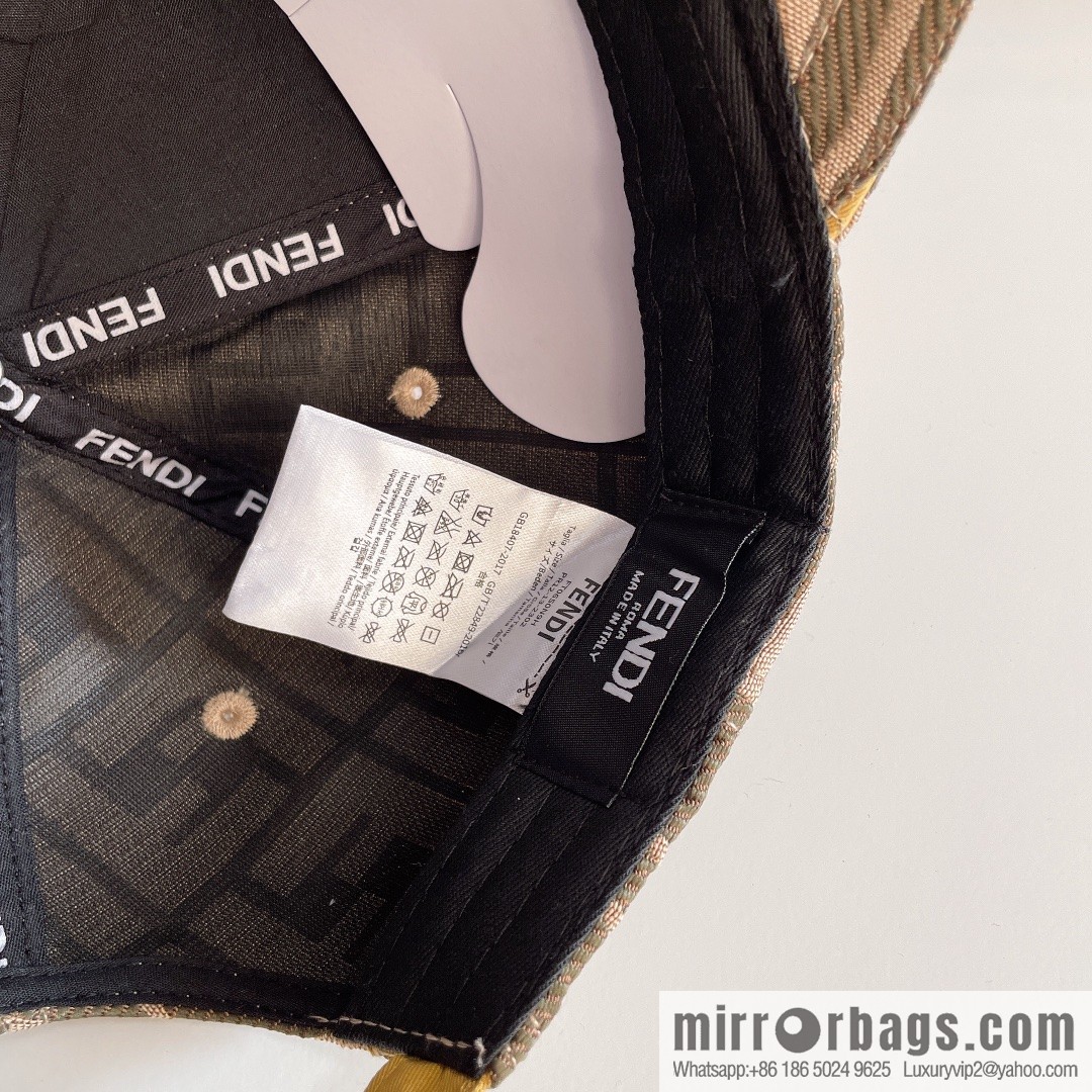 FENDI Fendi 2023 counter new simple baseball cap