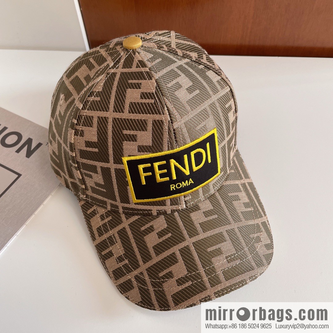 FENDI Fendi 2023 counter new simple baseball cap
