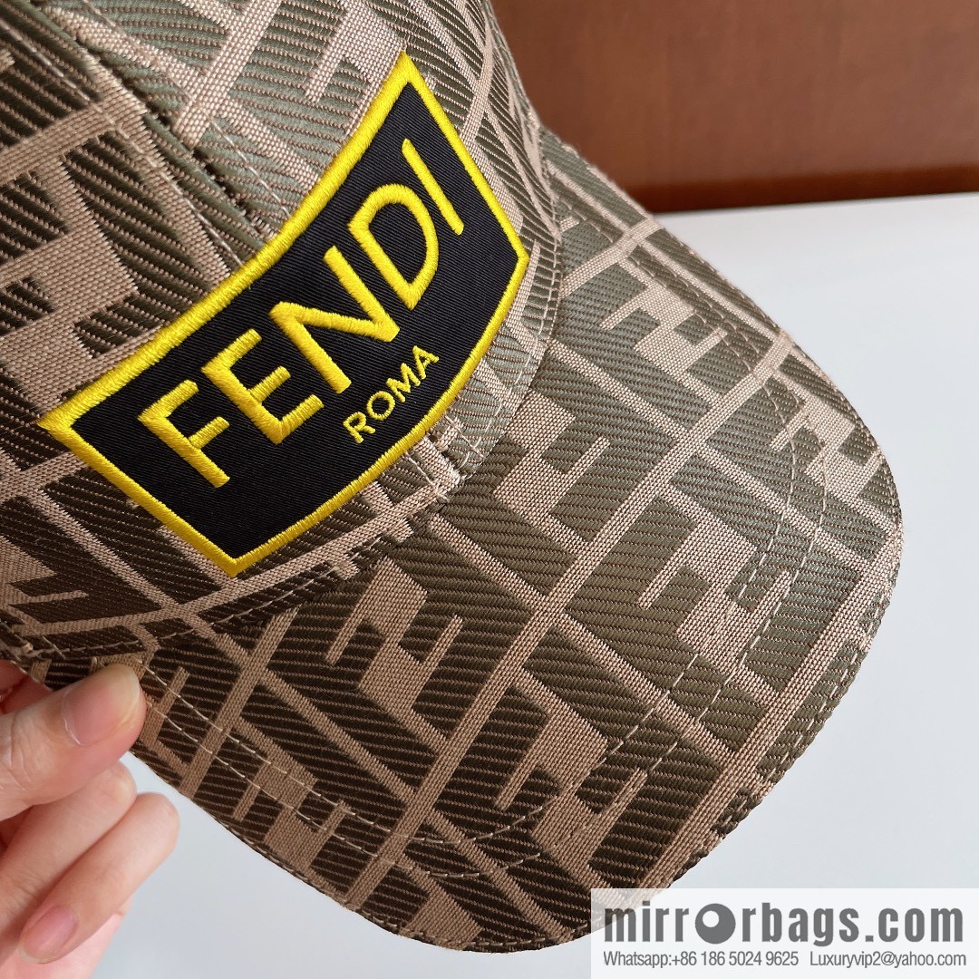 FENDI Fendi 2023 counter new simple baseball cap