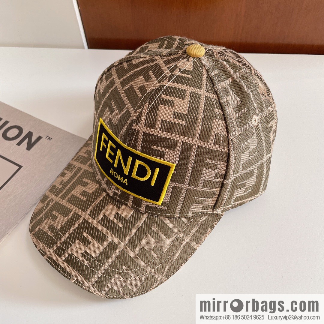 FENDI Fendi 2023 counter new simple baseball cap