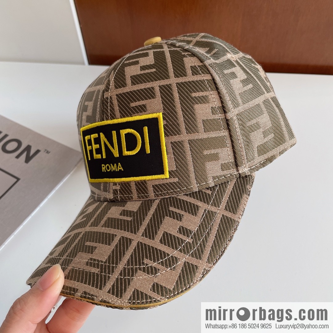 FENDI Fendi 2023 counter new simple baseball cap