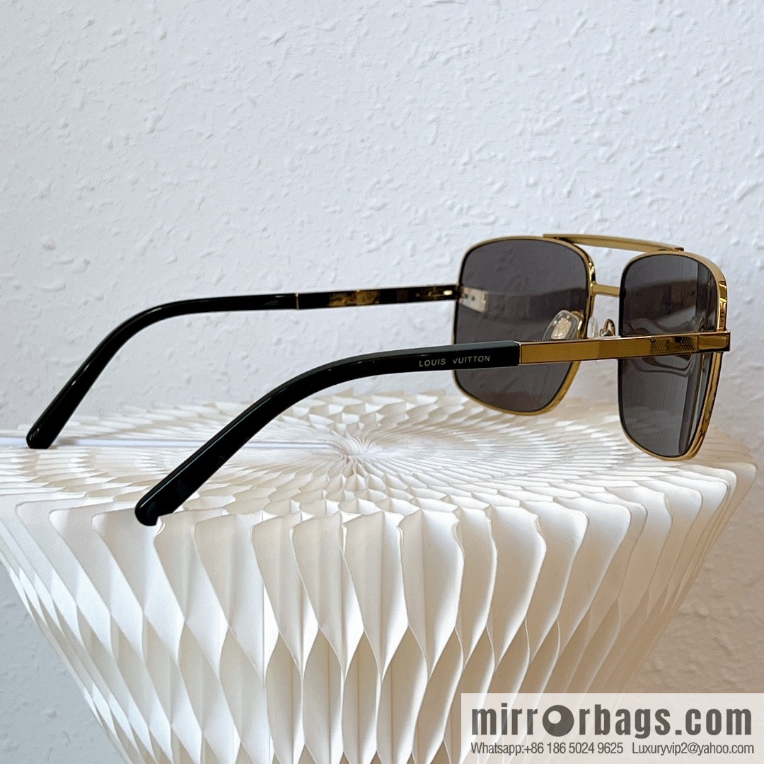 LV Louis Vuitton Square Men's Sunglasses
