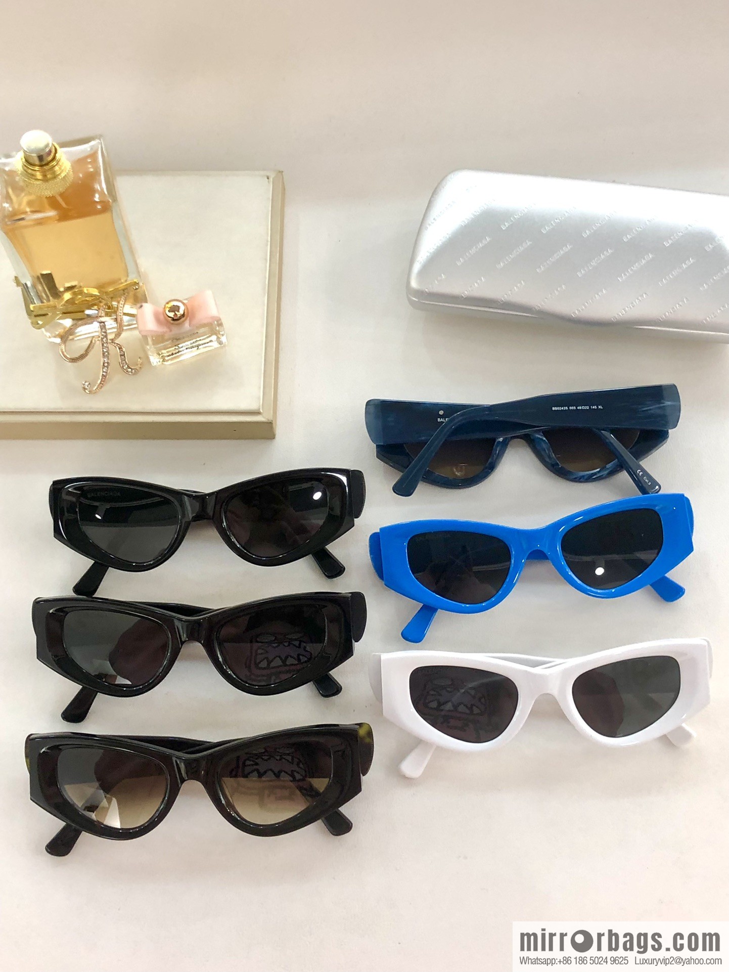 BALENCIAGA Balenciaga Classic Double B Letter Logo Women's Sunglasses