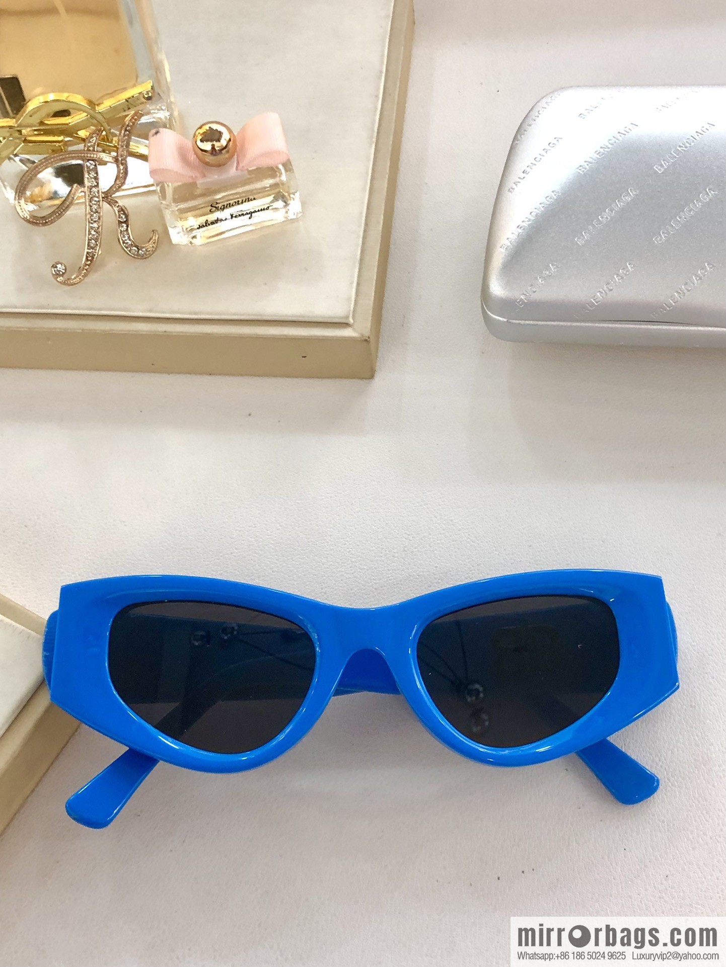 BALENCIAGA Balenciaga Classic Double B Letter Logo Women's Sunglasses