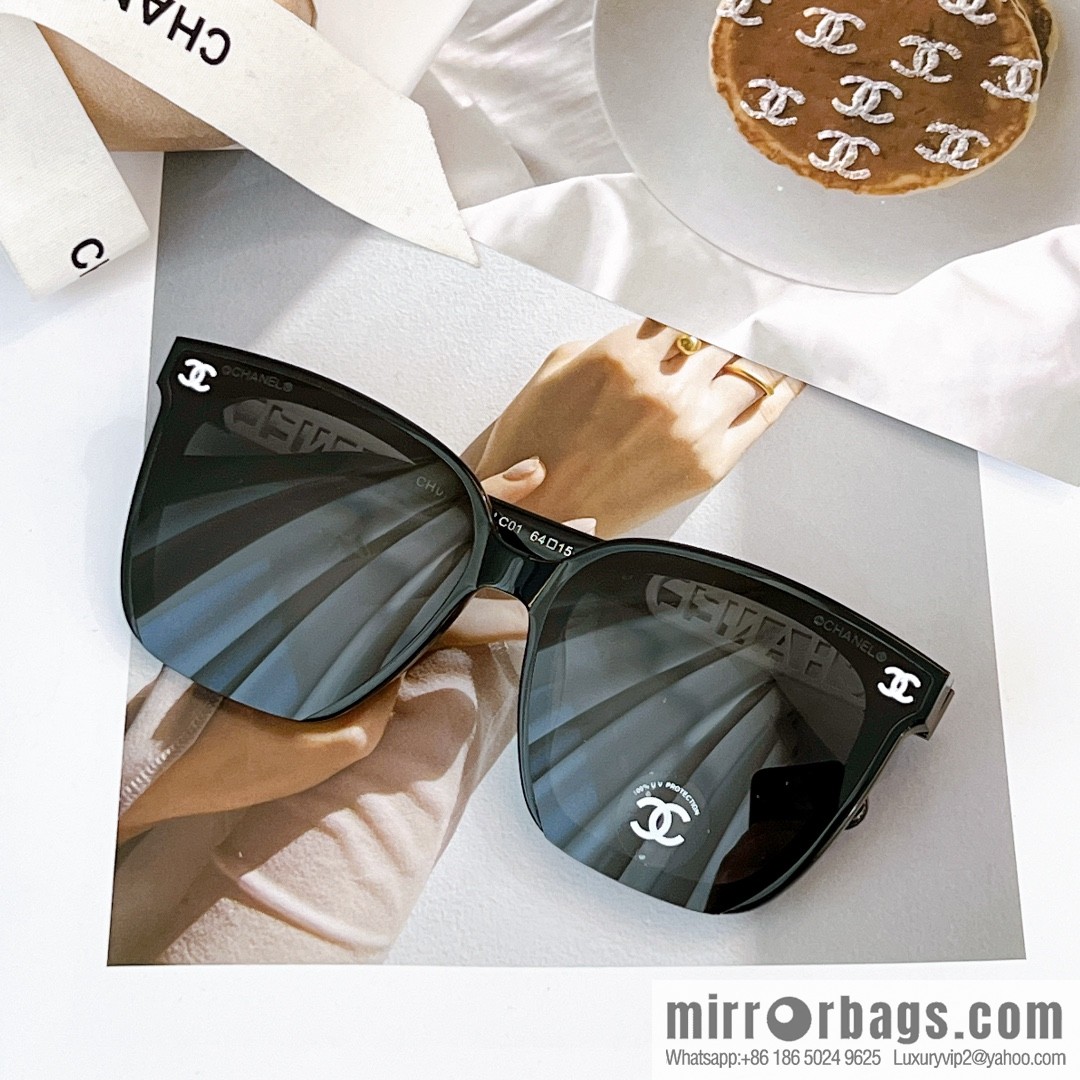 Chanel 2023 spring new women's sunglasses