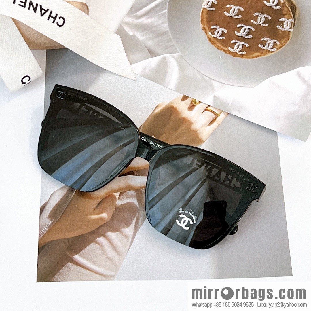 Chanel 2023 spring new women's sunglasses