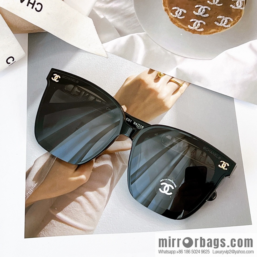 Chanel 2023 spring new women's sunglasses