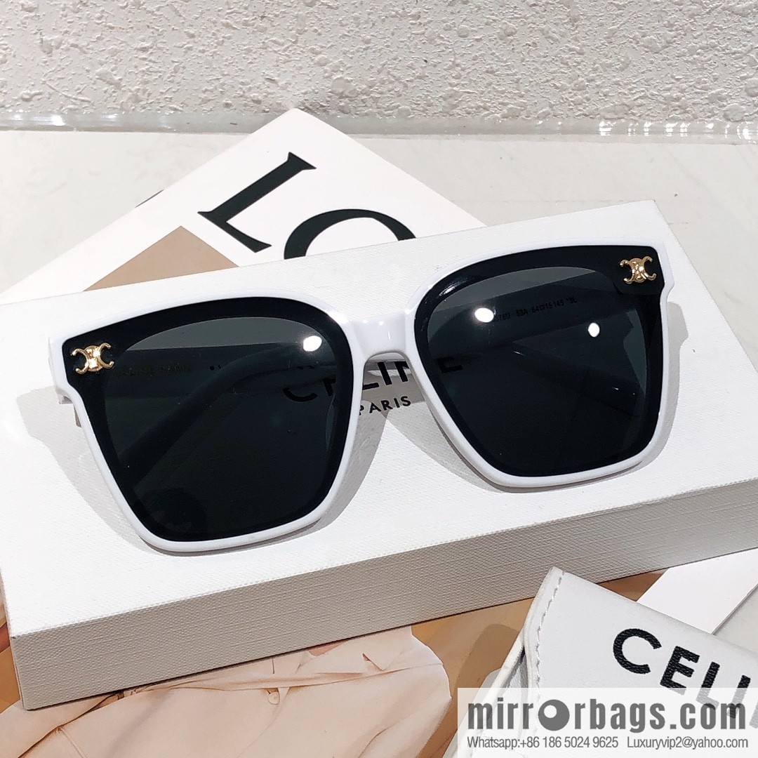 CELINE Celine Arc de Triomphe temple letter logo women's sunglasses
