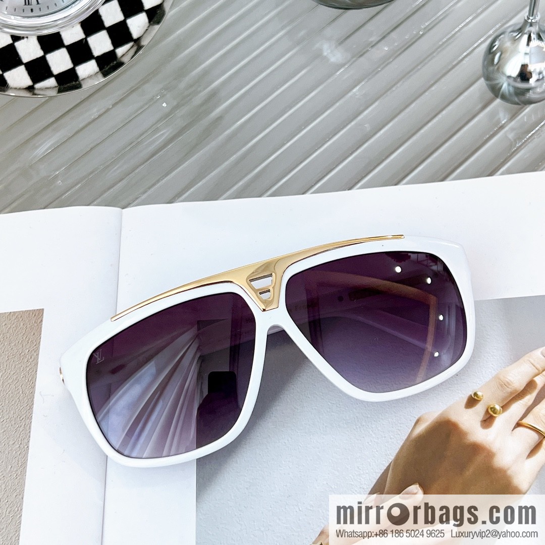 LV Louis Vuitton Large Frame Unisex Sunglasses