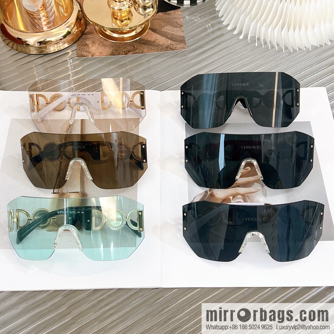 VERSACE Versace integrated lens unisex goggles