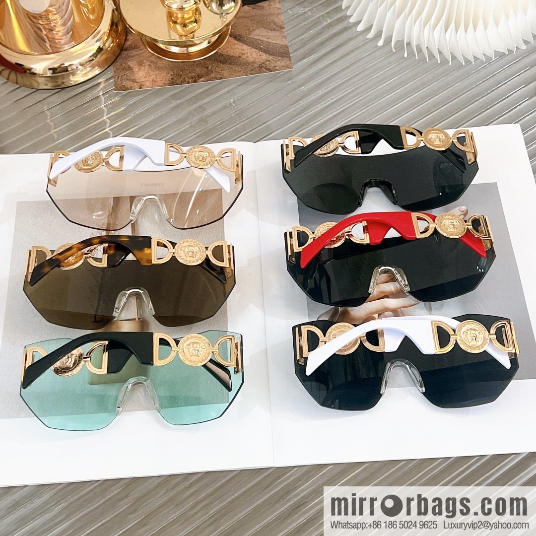 VERSACE Versace integrated lens unisex goggles
