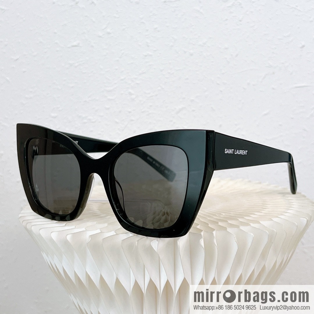 SAINT LAURENT Saint Laurent Large Frame Unisex Sunglasses