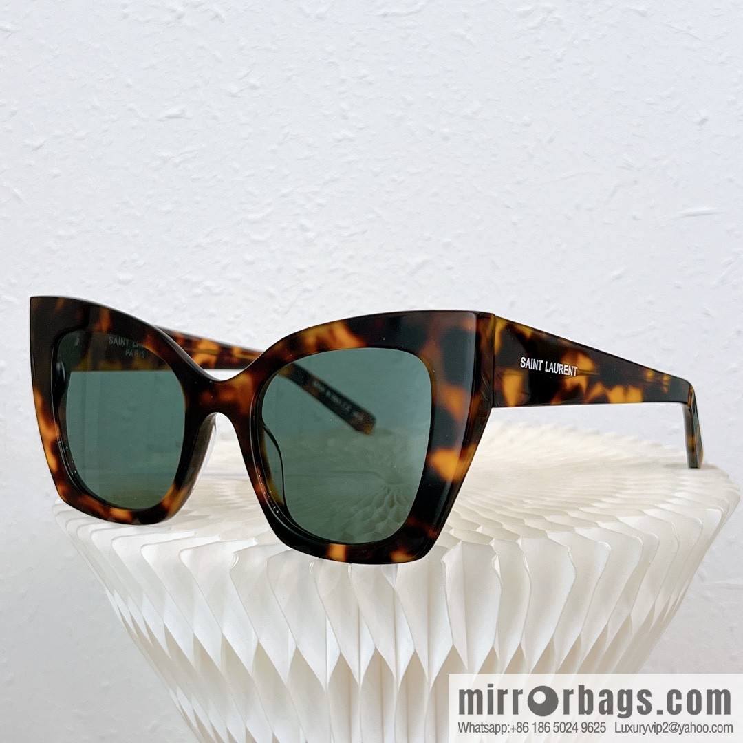 SAINT LAURENT Saint Laurent Large Frame Unisex Sunglasses