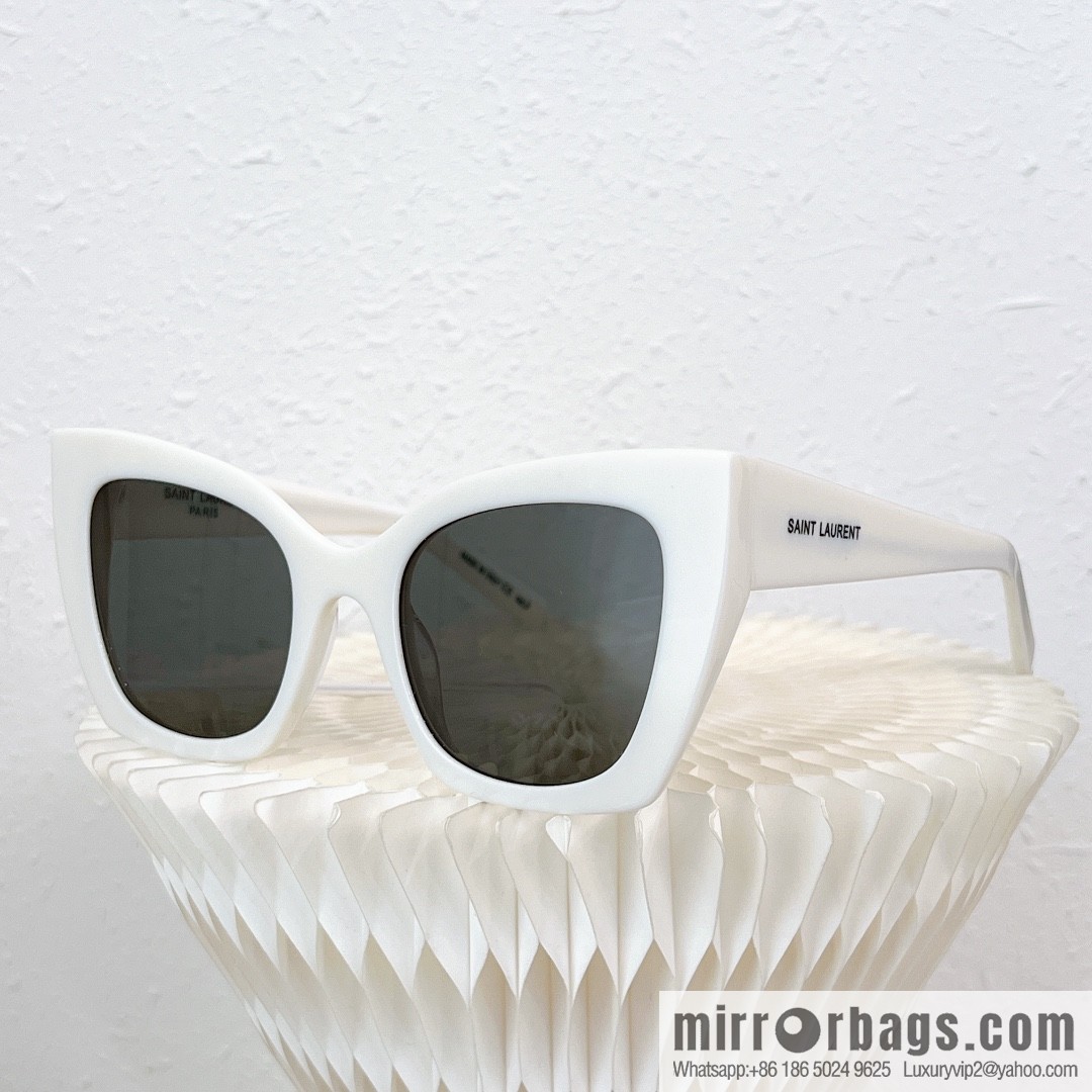 SAINT LAURENT Saint Laurent Large Frame Unisex Sunglasses