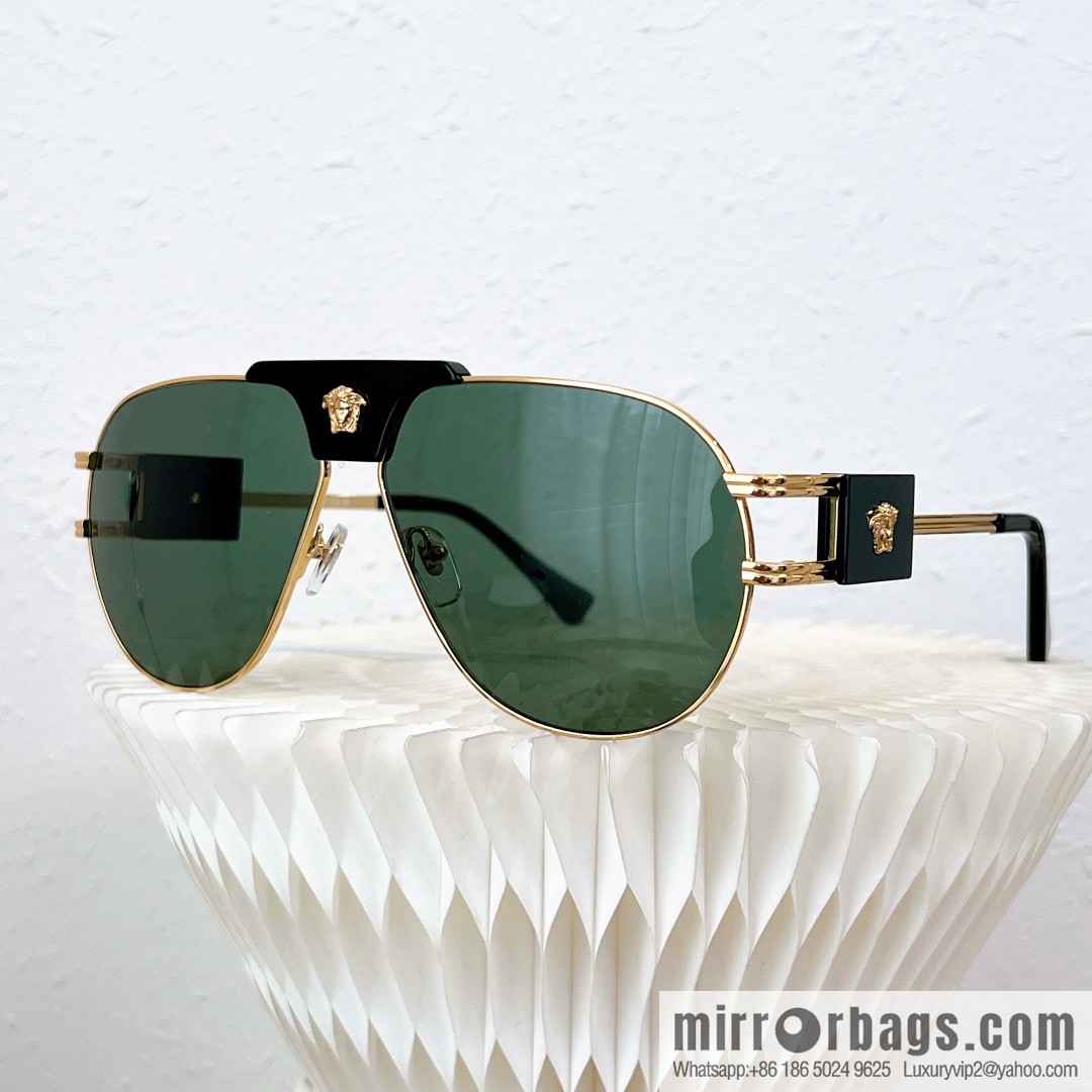 VERSACE Versace Head Logo Men's Sunglasses