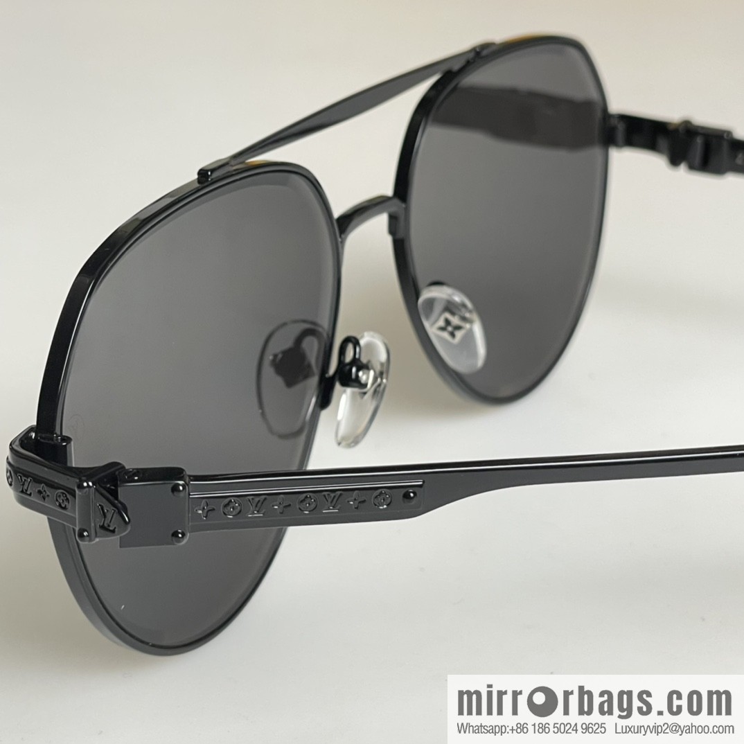 LV Louis Vuitton Classic Toad Mirror Sunglasses