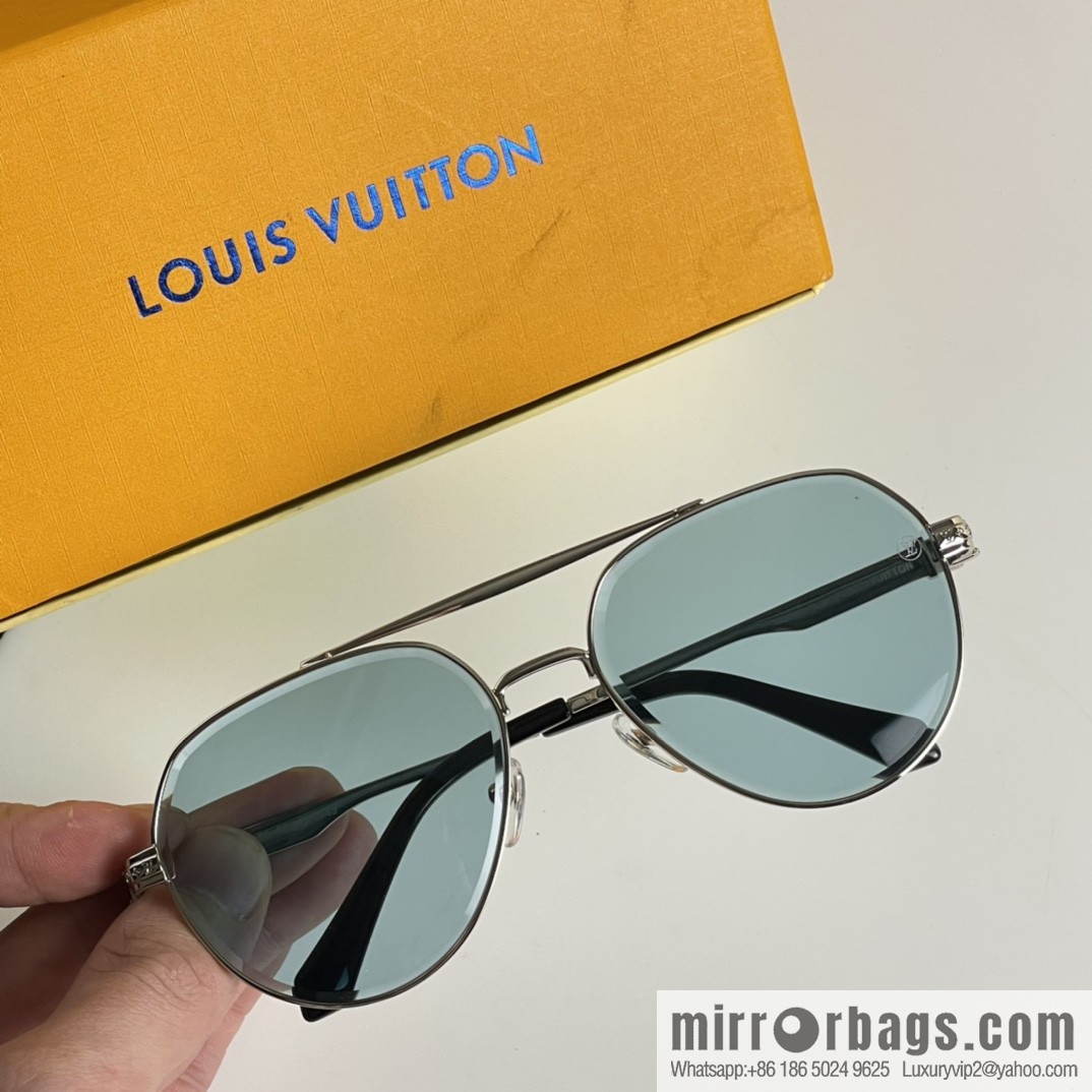 LV Louis Vuitton Classic Toad Mirror Sunglasses