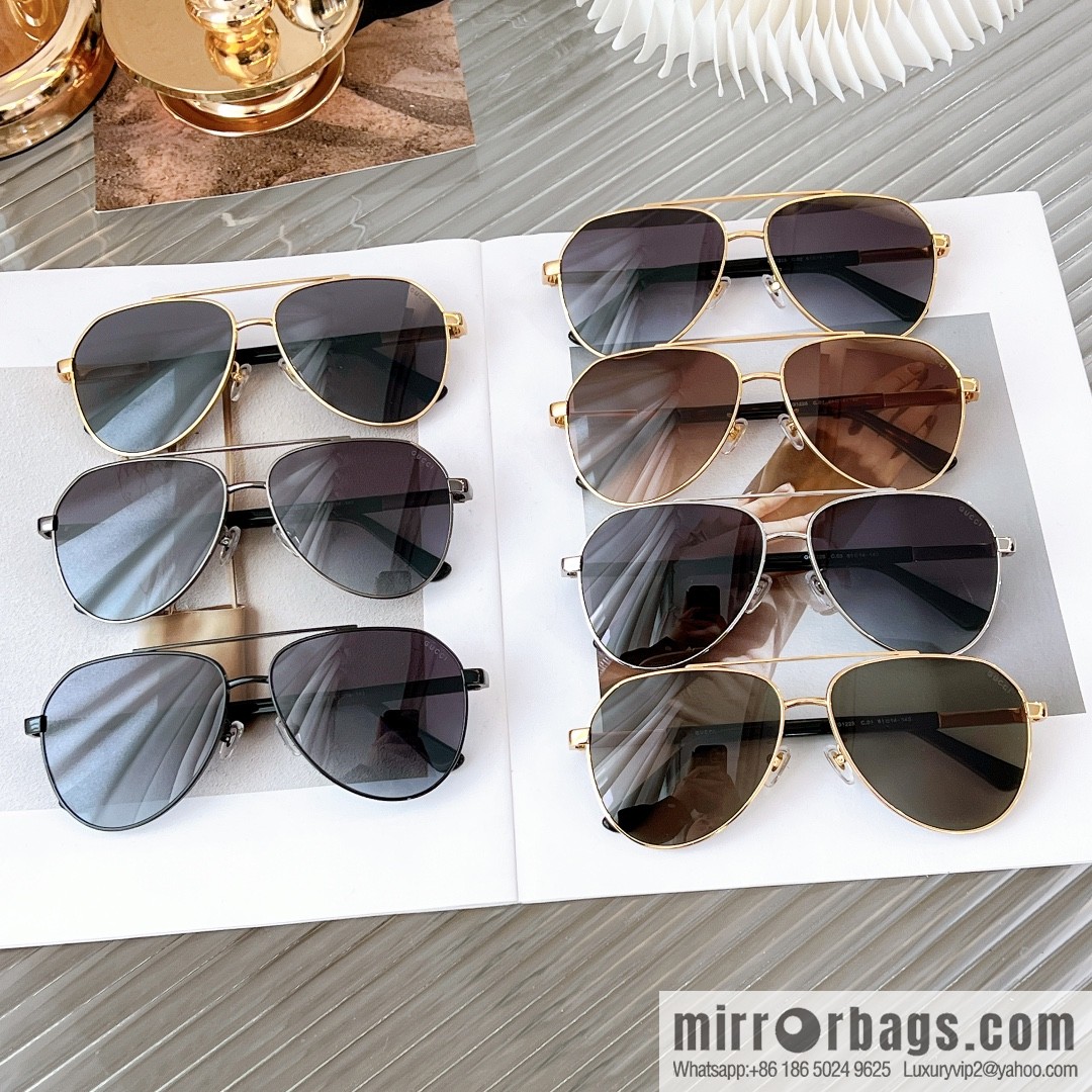 GUCCI Gucci Metal Toad Frame Unisex Sunglasses