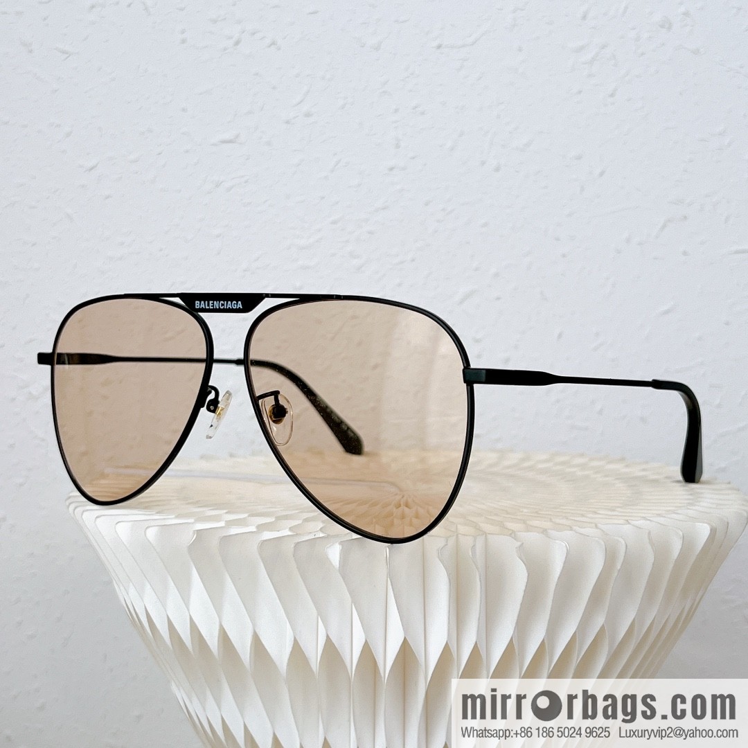 BALENCIAGA Balenciaga metal toad sunglasses