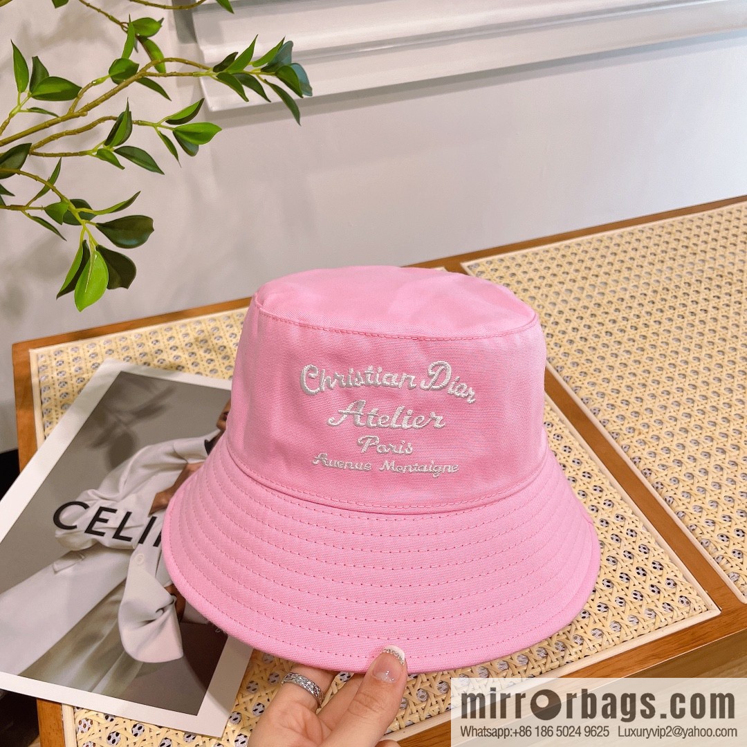Dior 2023 new volume embroidered bucket hat