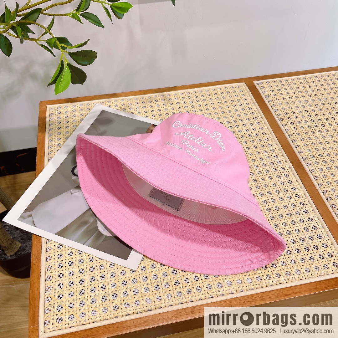 Dior 2023 new volume embroidered bucket hat
