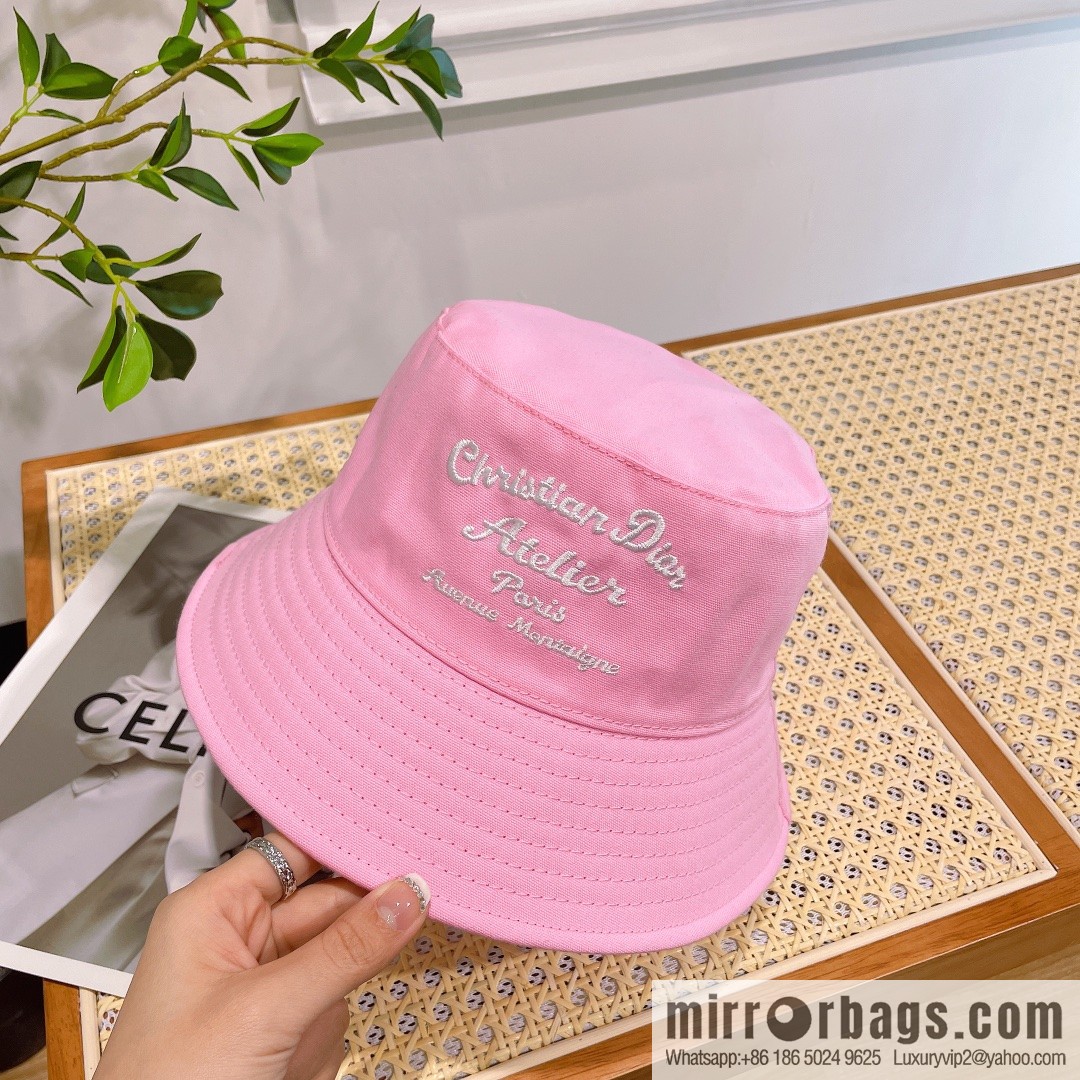 Dior 2023 new volume embroidered bucket hat