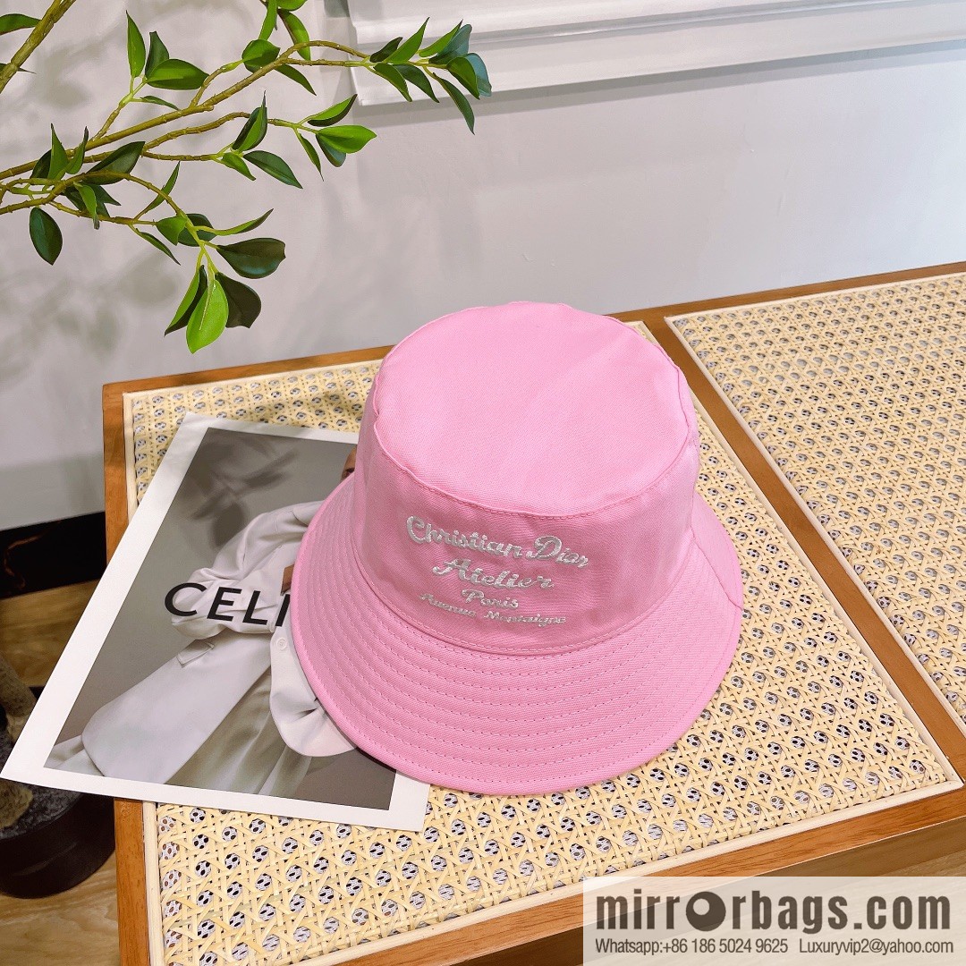 Dior 2023 new volume embroidered bucket hat