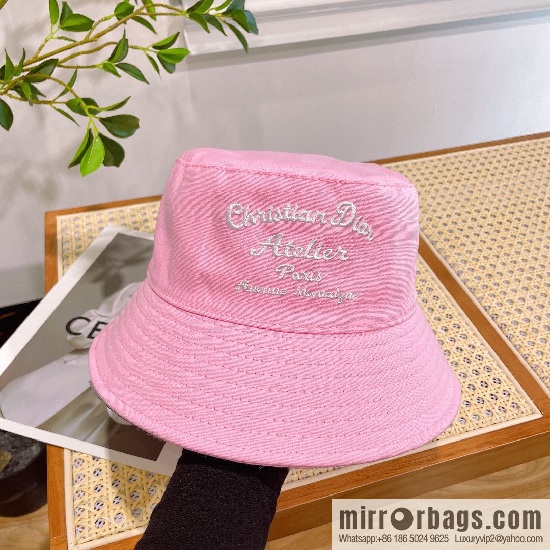 Dior 2023 new volume embroidered bucket hat